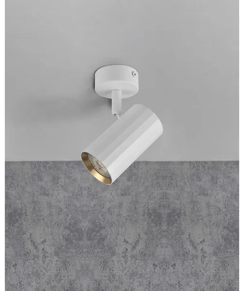 Faretto NICEA 1xGU10/10W/230V bianco