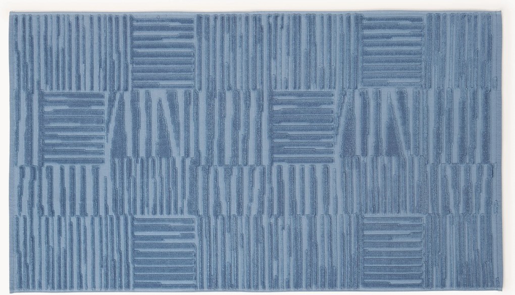 Tappetino da bagno antiscivolo in velluto Petra