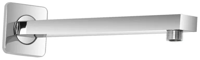 Set doccia incasso Paffoni Green quadrato cromato con soffione inox 30 cm