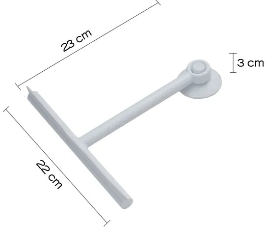 Gedy - Raschiavetro GUMMY bianco opaco