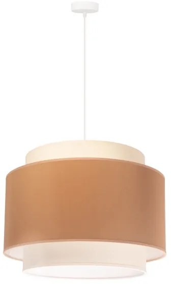 Duolla - Lampadario a sospensione con filo SOHO 1xE27/40W/230V diametro 40 cm beige/color crema