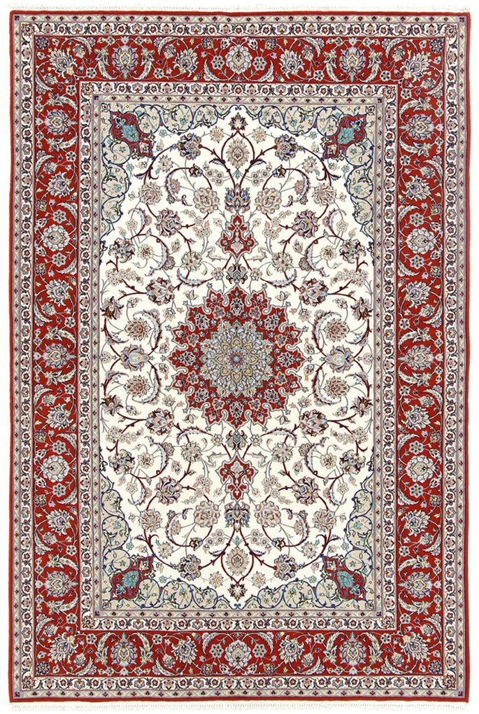 Isfahan Tappeto persiano 160x240 (Iran) Annodato A Mano