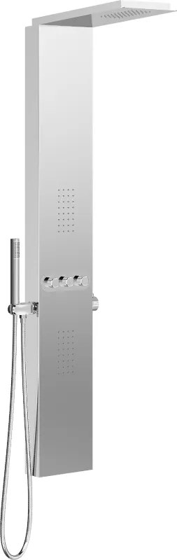 Mexen Omar pannello doccia, cromo - 7610-03-00