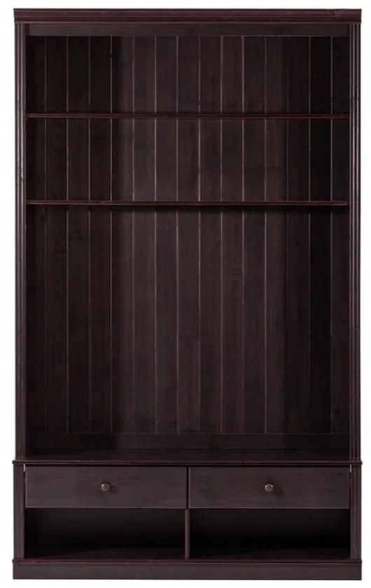 Mobile TV marrone in legno di pino 140x223 cm Anita - Støraa