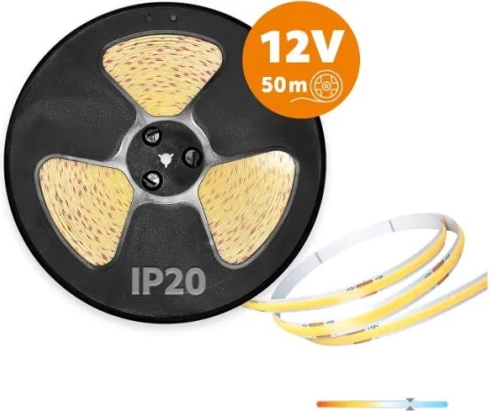 Striscia LED TRAMO LED/500W/12V 50m 6500K