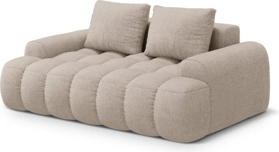 Divano marrone chiaro 175 cm Linz – Cosmopolitan Design