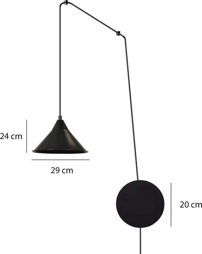 Piantana a Sospensione ABRAMO 1 White o Black