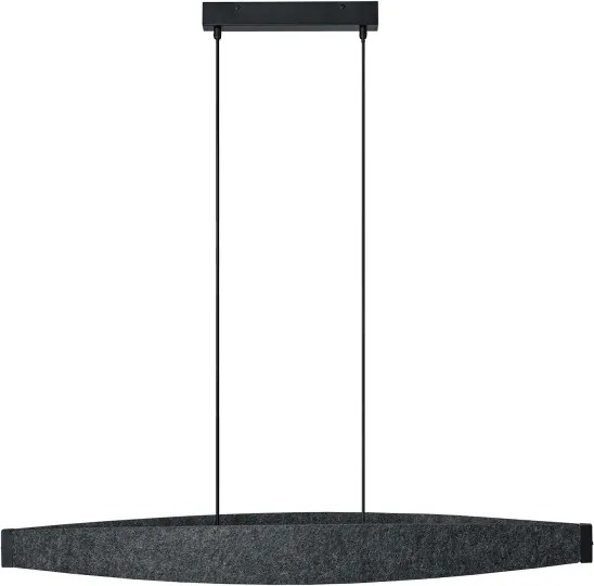 Osram - Lampada a sospensione con cavo DECOR FLAT LED/23W/230V, grigio