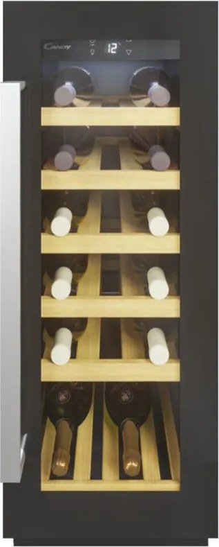 DiVino ccvb 30/1 Cantinetta Vino da Incasso 20 Bottiglie Nero Classe f - Candy