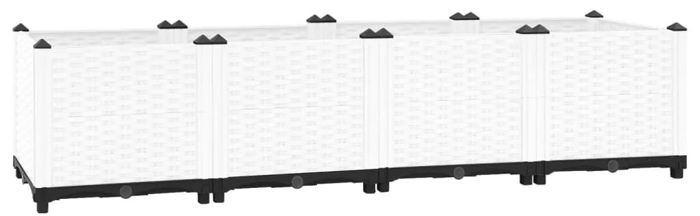 Fioriera Rialzata 160x40x38 Cm İn Polipropilene /