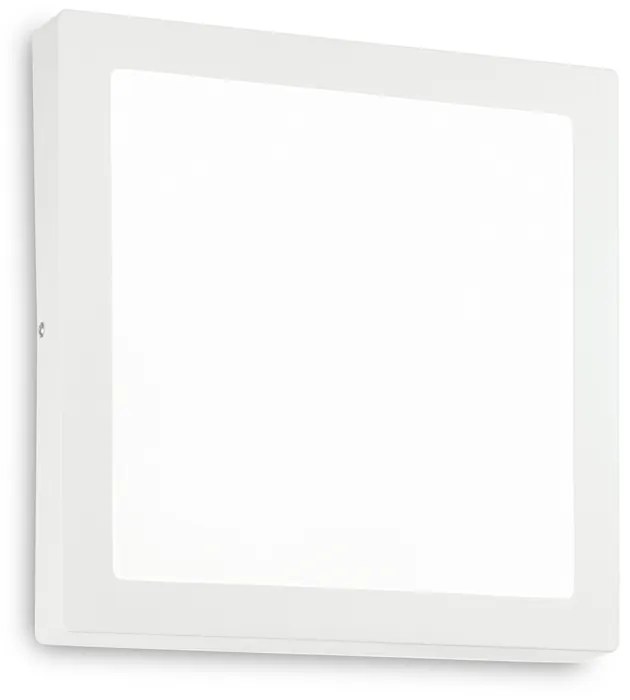 Applique Moderna Square Universal Alluminio-Plastiche Bianco Led 36W 3000K D40