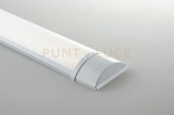 Barra led batten bianco 48w 5556lm 4000k 150x7,5x2,3cm