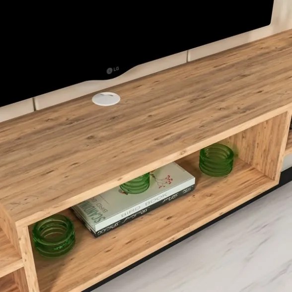 Mobile TV Sospeso 155x30x23 Con Vani A Giorno Lorenza Rovere