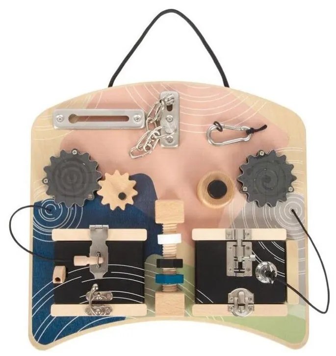 Small Foot - Quadro motore con blocchi ed elementi rotanti