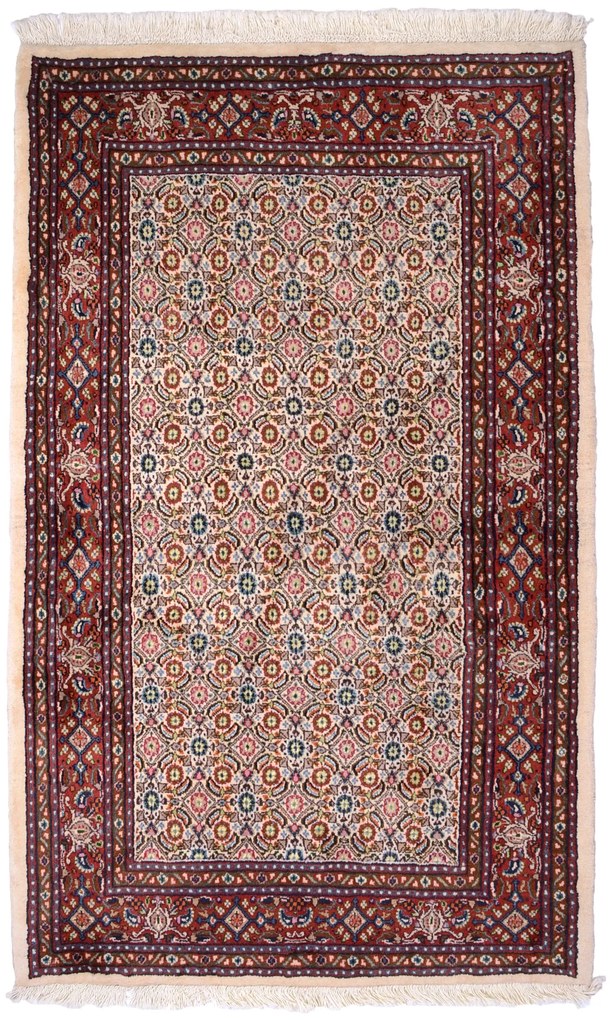 Moud Tappeto persiano 160 x 100 Beige (Iran) Annodato A Mano