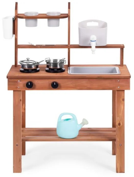 Cucina per bambini in legno di abete + accessori