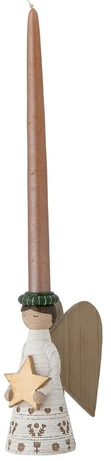 Candelieri in poliresina con motivo natalizio in set di 4 pezzi Abba - Bloomingville