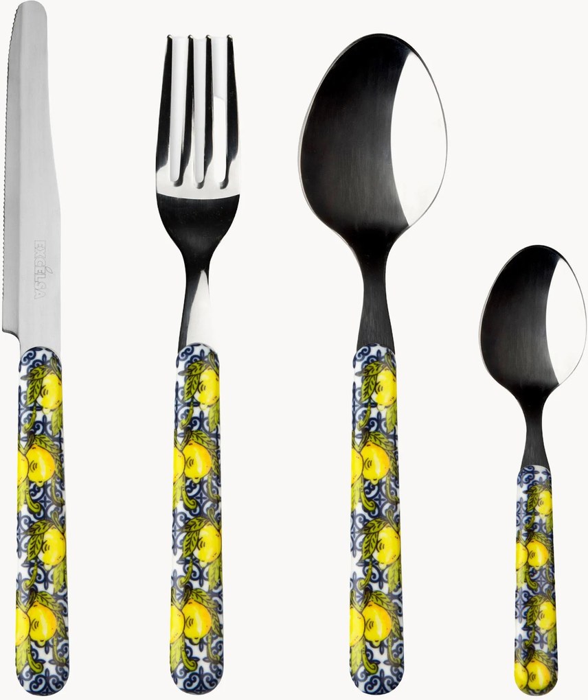 Set di 24 posate Amalfi, 6 persone