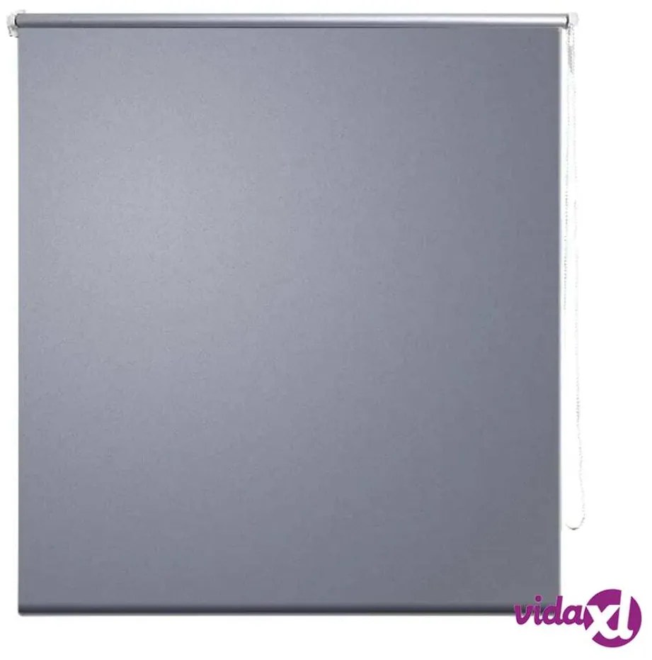 vidaXL Tenda a Rullo Oscurante 80 x 175 cm Grigio