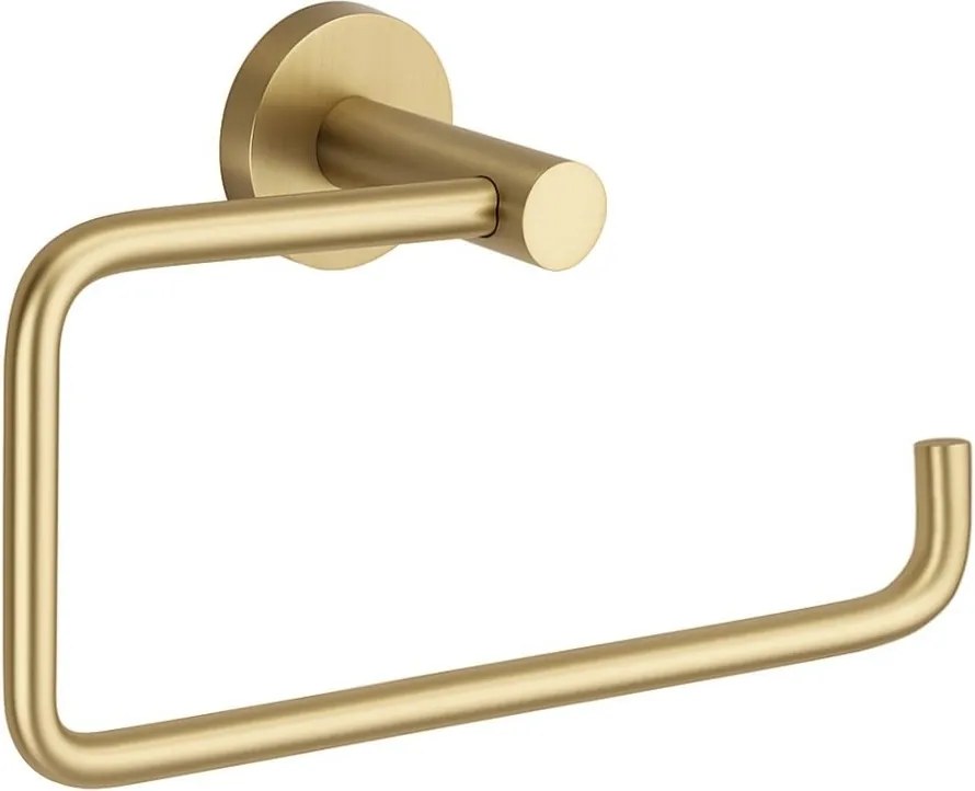 Portasalviette ad Anello Leo 5610 – Oro Spazzolato – 22 cm