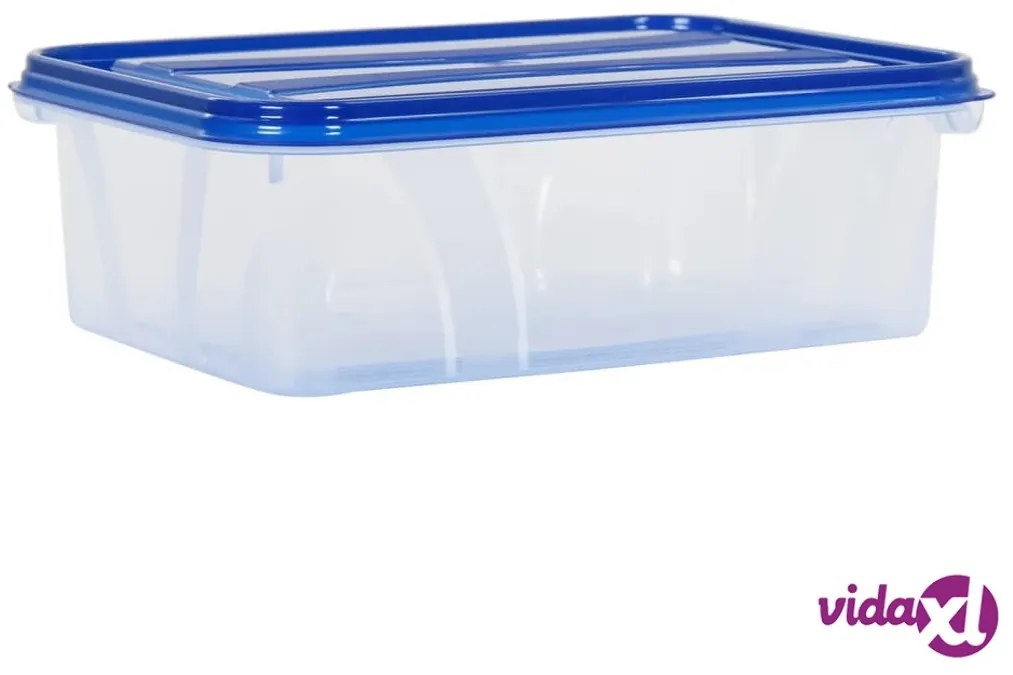 vidaXL Contenitori per Alimenti con Coperchio 5 pz in PP