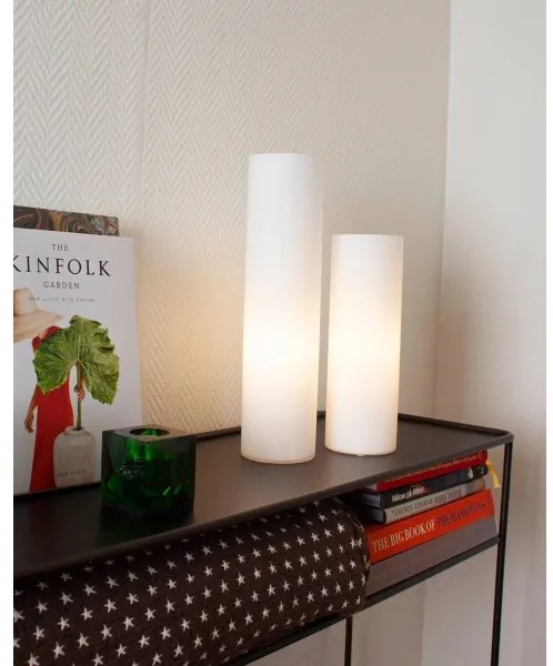 ByRydens 2820570-5002 - Lampada da tavolo FLAKE 1xE27/8W/230V bianca