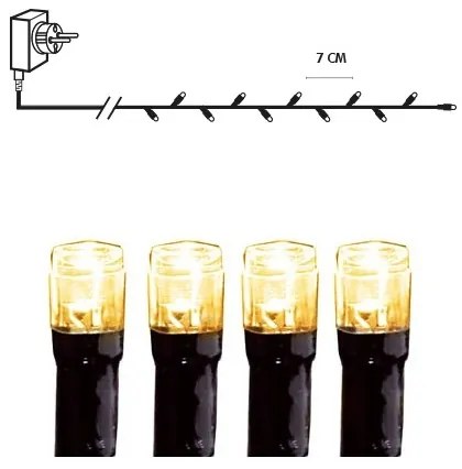 Eglo 410813 - Catena natalizia LED da esterno GOLDEN 360xLED 30,2m IP44 bianco caldo