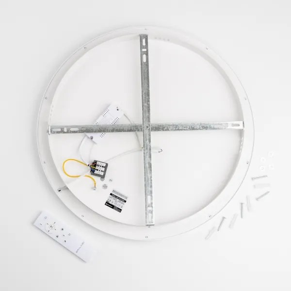 Brilagi - Lampada da soffitto dimmerabile FALCON SLIM LED/42W/230V Ø 50 cm, bianco + telecomando