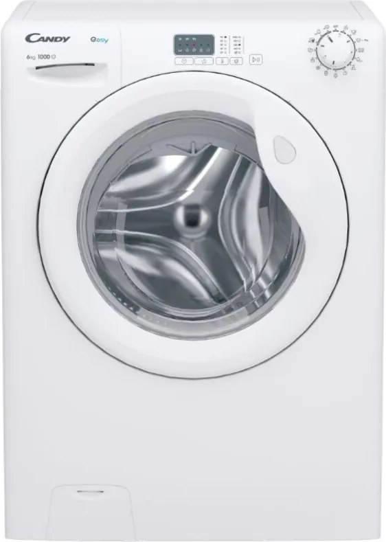 Candy EY4061DW4-1-S Lavatrice Slim 6 Kg Classe B Centrifuga 1000 giri Profondita' 48 cm