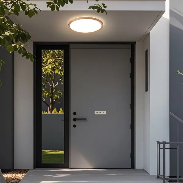 Brilagi - Plafoniera LED per bagno ULTRA SOTTILE LED/24W/230V Ø 42 cm oro rosa IP54