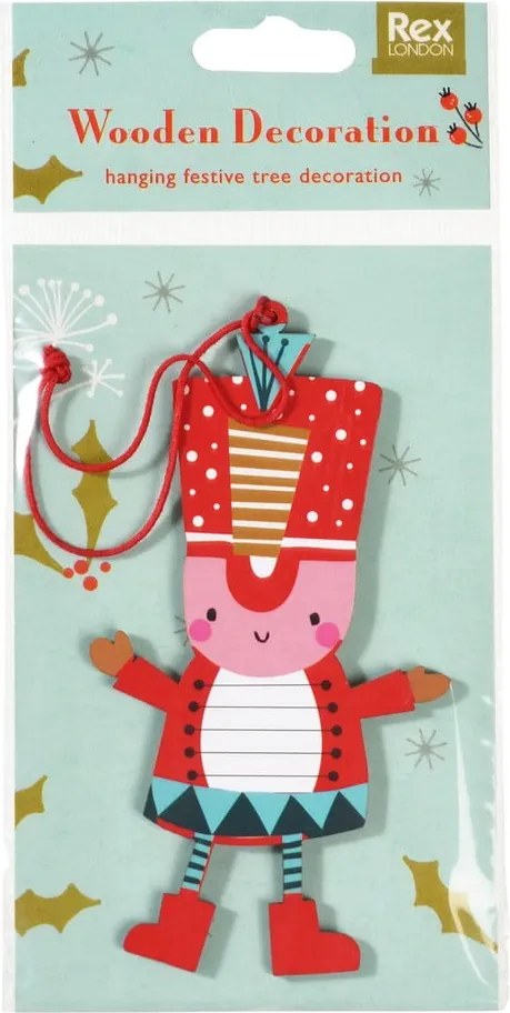 Decorazione per albero di natale 23,5 cm Soldier – Rex London