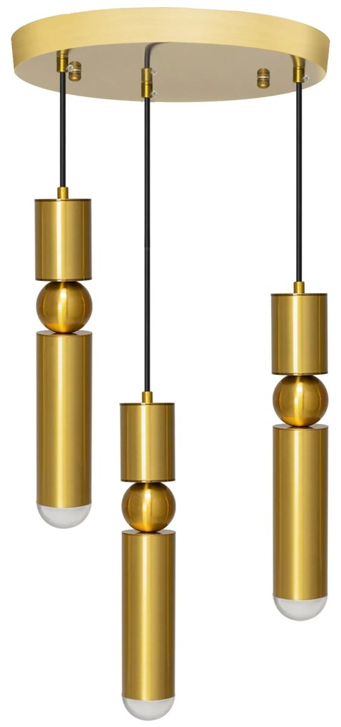 Lampada Da Soffitto Pensile Oro APP471-3CP