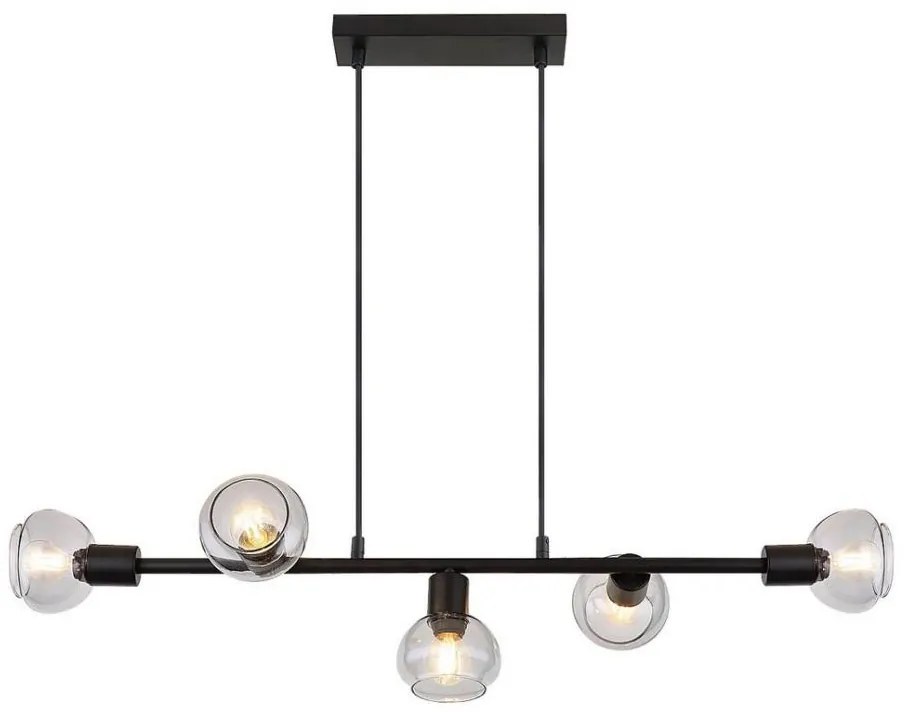 Rabalux 3297 - Lampadario su corda SULLIVAN 5xE14/40W/230V