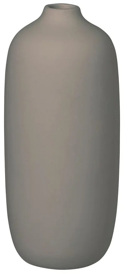 Vaso in ceramica grigia Ceola - Blomus