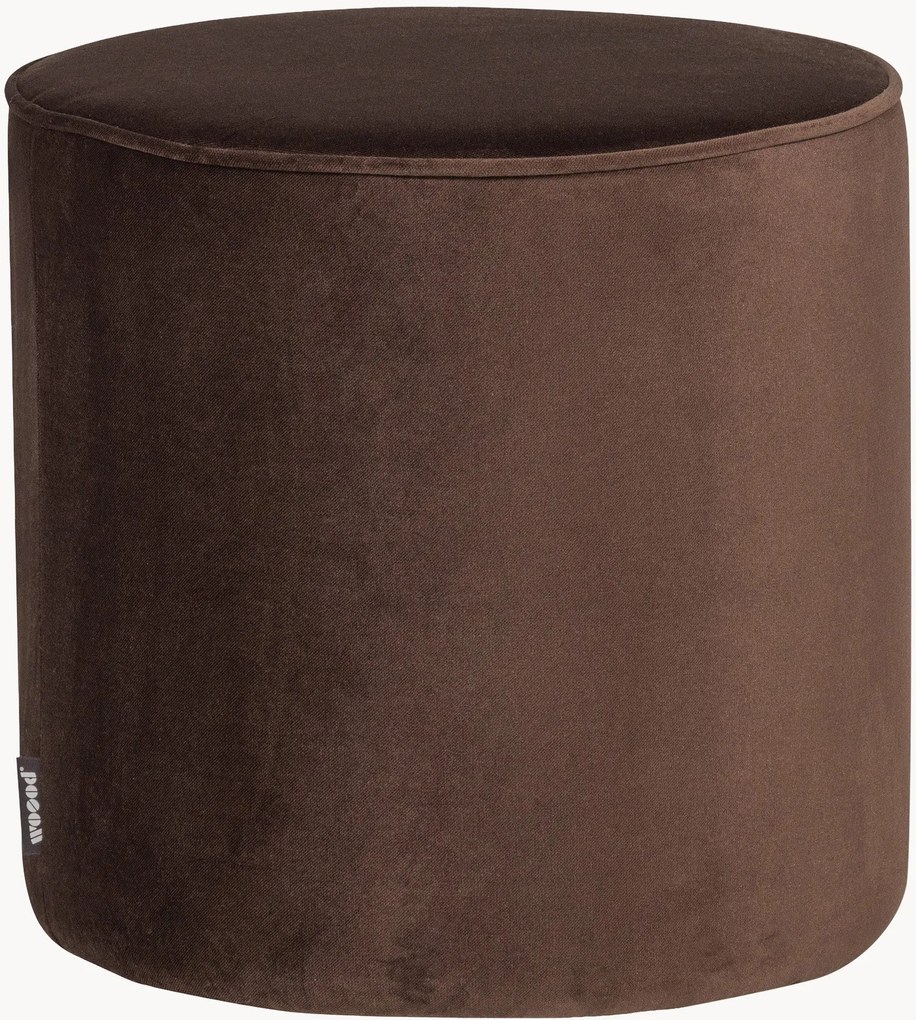 Pouf in velluto Sara