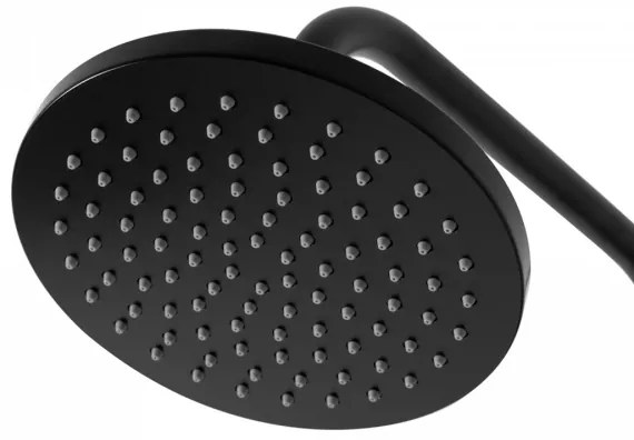 REA-P7005 - Set doccia LUIS nero opaco