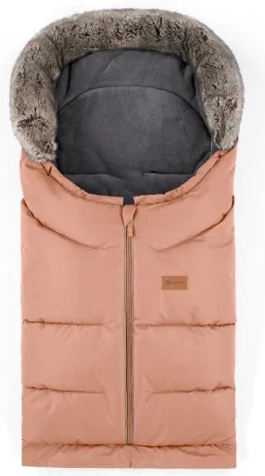 PETITE&amp;MARS - SET Coprigambe per bambini 4in1 ARCTIC + stroller mano muffs Pastel Peach
