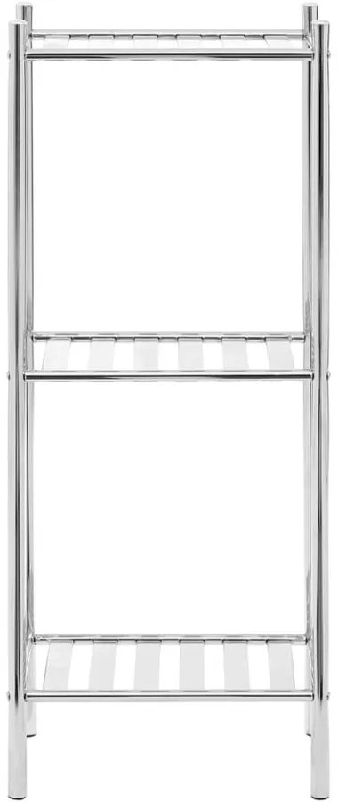 Mensola da bagno in argento 33x78 cm - Premier Housewares