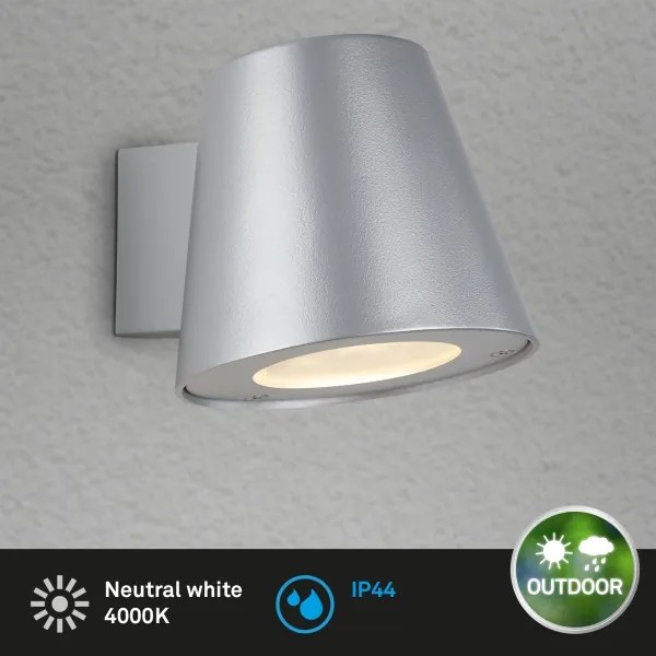 Briloner 3645-014 - Applique a LED da esterno NEAPEL 1xGU10/4,9W/230V IP44
