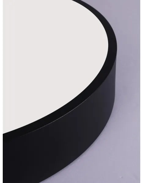 Immax NEO 07201L-Plafoniera LED dimmerabile RONDATE 28W/230V nero Tuya+RC