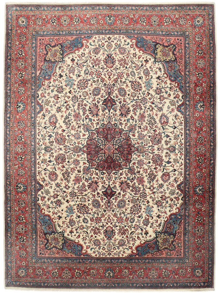 Sarouk Tappeto persiano 370x270 (Iran) Annodato A Mano