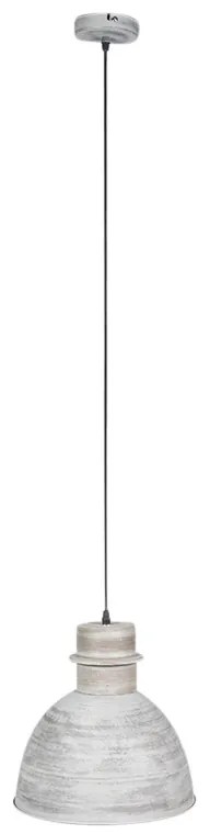 Lampada a sospensione intelligente grigia 30 cm incl. lampadina A60 wifi - Dory