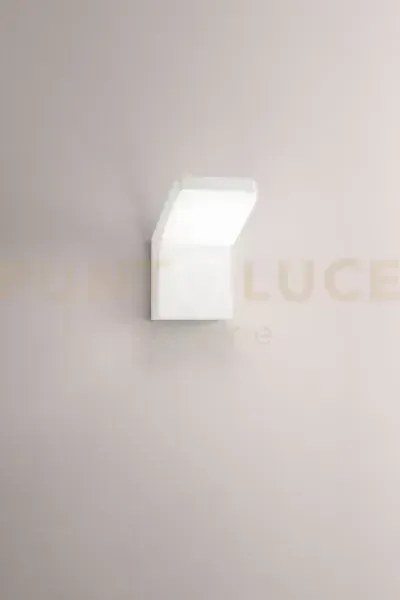 Piega applique in alluminio bianco opaco led 20w cct 3000k 4000k 60...