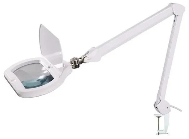 Lampada da tavolo LED dimmerabile con lente d'ingrandimento LED/12W/230V bianca