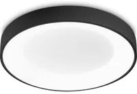 Plafoniera Contemporanea Planet Metallo Nero Led Integrato 22W 3000K Ip20