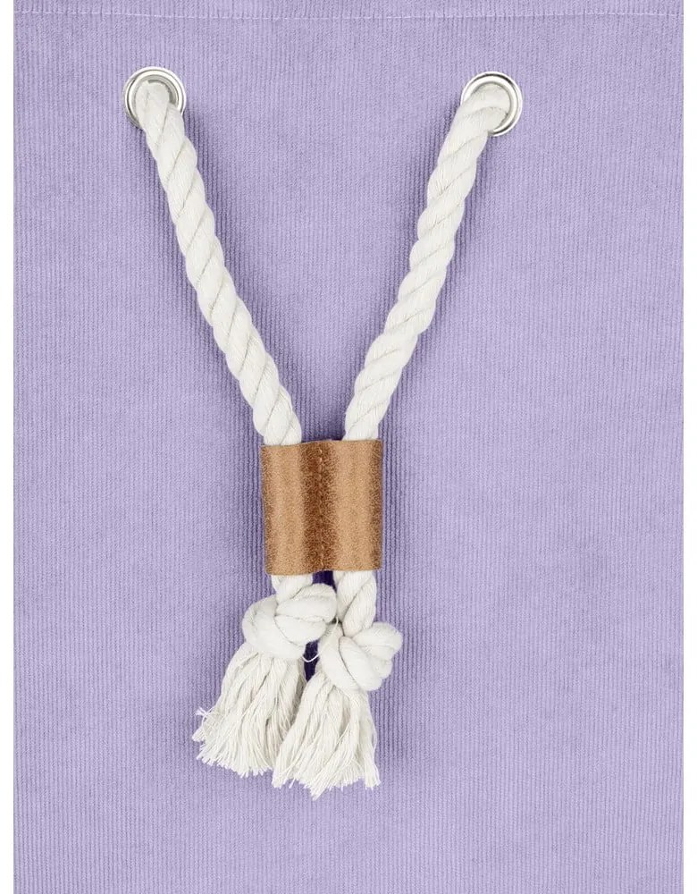 Cesta per il bucato viola in tessuto 35,5 l Tom Tailor – Wenko