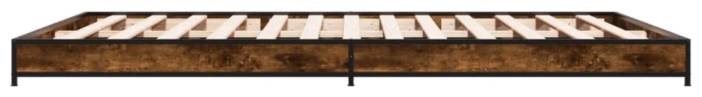 Giroletto rovere fumo 120x190 cm in legno multistrato metallo