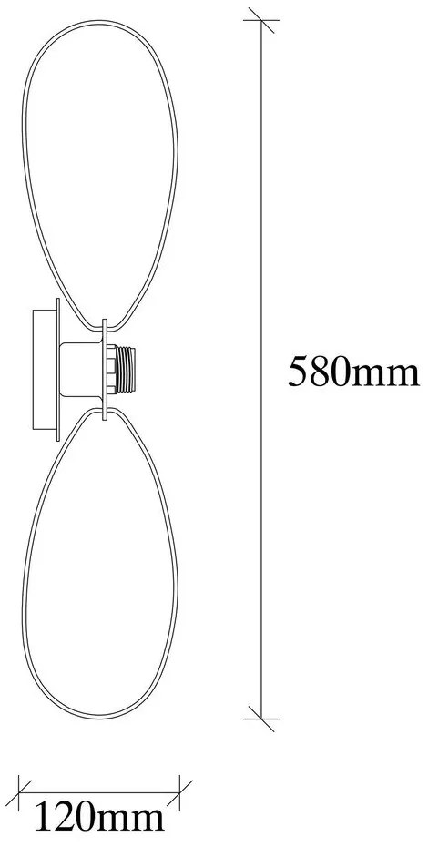Lampada da parete nera Hemdem – Opviq lights