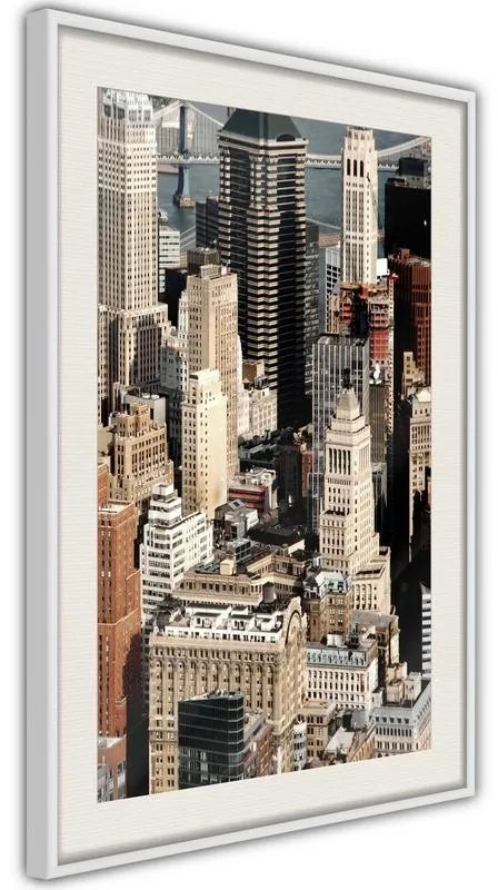 Poster  Urban Life  Cornice Quadri Cornice d'oro con passe-partout, Larghezza x Altezza Home decor 40x60