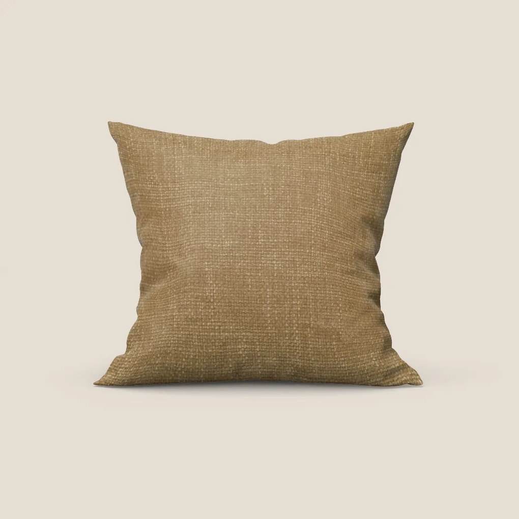 Lyon cuscino disponibile in diversi colori realizzato in morbido tessuto intrecciato impermeabile T06 giallo